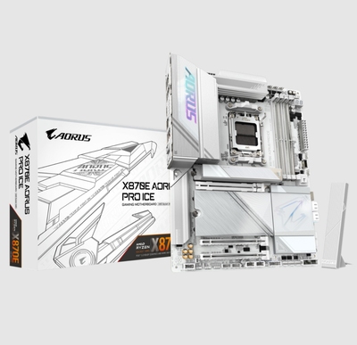 技嘉x870e aorus pro ice雪雕主板am5支持7800x 9800x3d 9950xcpu