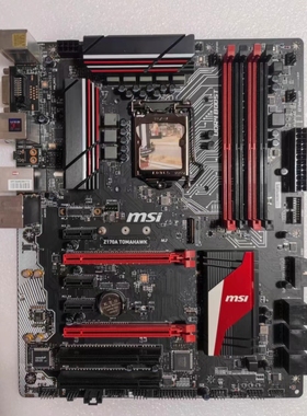 微星Z170A TOMAHAWK台式机主板1151支持i5 6500 6700i7 7700kcpu
