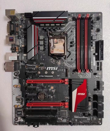 微星Z170A TOMAHAWK台式机主板1151支持i5 6500 6700i7 7700kcpu
