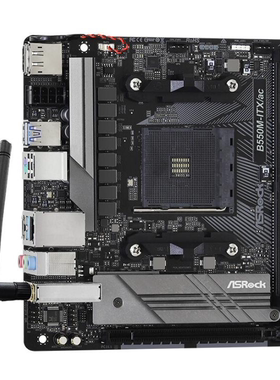 华擎B550M-ITX/ac AM4台式机电脑主板支持R5 5600X/5600GR75800X