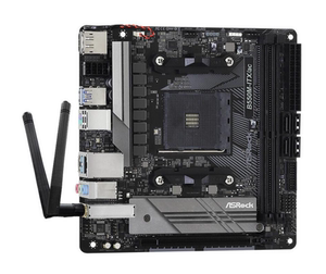 华擎B550M-ITX/ac AM4台式机电脑主板支持R5 5600X/5600GR75800X