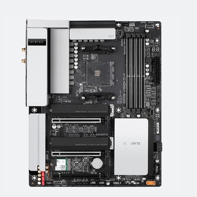 技嘉B550 VISION D-P台式机主板AM4支持AMD 5700g 3800 5950x cpu