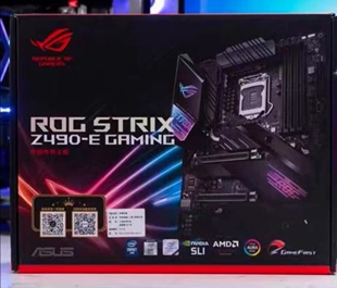 华硕ROG Z490 STRIX GAMING1200针主板支持i710700i910900KFcpu