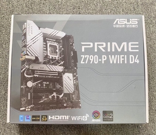 华硕PRIME Z790-P WIFI ddr4内存主板1700支持12/13/14代cpu