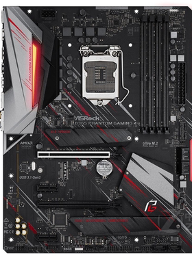 华擎B365 Phantom Gaming4主板1151针支持i58600i787009100F9900k