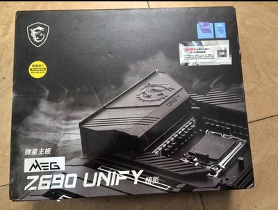 微星MEG Z690 UNIFY暗影主板1700针支持12/13/14代cpu处理器