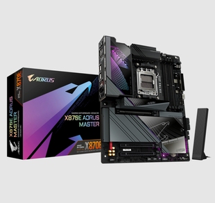 9800x3d master大雕主板AM5针7800x 9950xCPU aorus 技嘉x870e