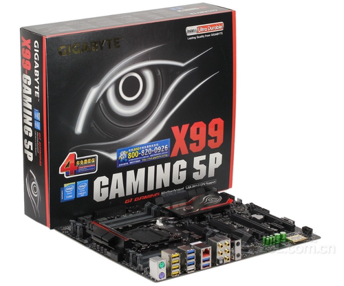 技嘉X99-Gaming5P支持e5cpu