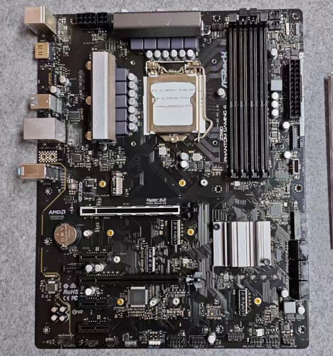 华擎Z590 Phantom Gaming 4台式机主板1200支持10700 11900kf cpu