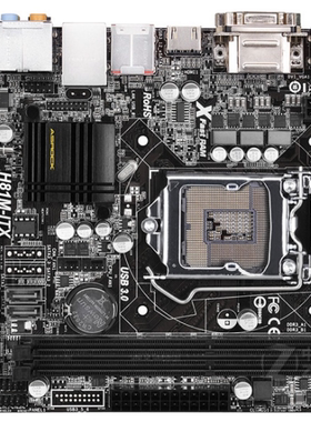 华擎H81M-ITX1150mini主板支持i341304150i54770i74790kcpu处理器