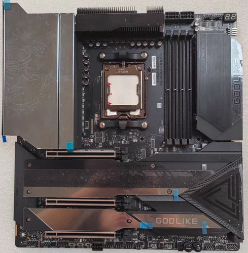 微星x670e Godlike超神主板am5支持7800x3d 9700x 9950xcpu处理器