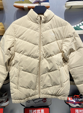 李宁羽绒服男士冬季韦德系列保暖加厚短款鹅绒运动羽绒服AYMS143