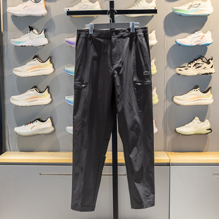 男运动灵感系列防泼水梭织直筒裤 子AYKW233 2026春季 李宁运动长裤