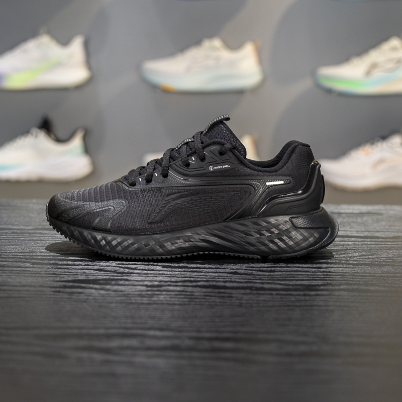 李宁减震回弹女子系带休闲鞋