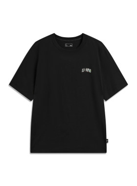 李宁多彩短袖男士2026夏季新款吸汗透气圆领印花运动T恤AHSW275