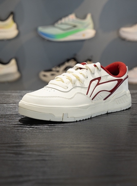 李宁COMMON 80s板鞋男子2026春季新款舒适软弹经典休闲鞋AGCW013