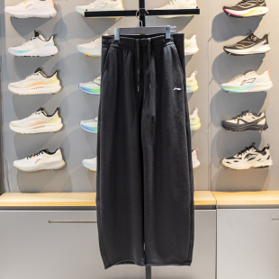 健身系列直筒休闲针织运动长裤 新品 AKLW052 女子2026春季 李宁卫裤