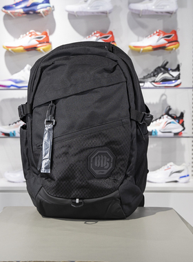 李宁双肩包男女同款2024新款反伍轻便旅行包书包运动背包ABSU199