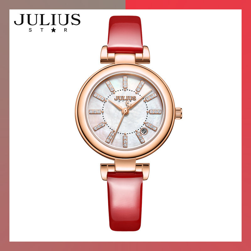 聚利时手表女石英简约休闲大气女士手表女款时尚防水学生小清新在类目 手表, 日韩腕表中 - 来自Buy2taobao.com提供专业的淘宝代购服务