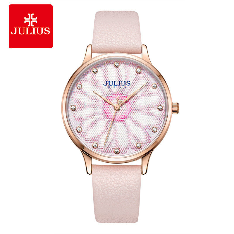 聚利时女士手表防水时尚款女2021年新款手表女学生韩版简约腕表女