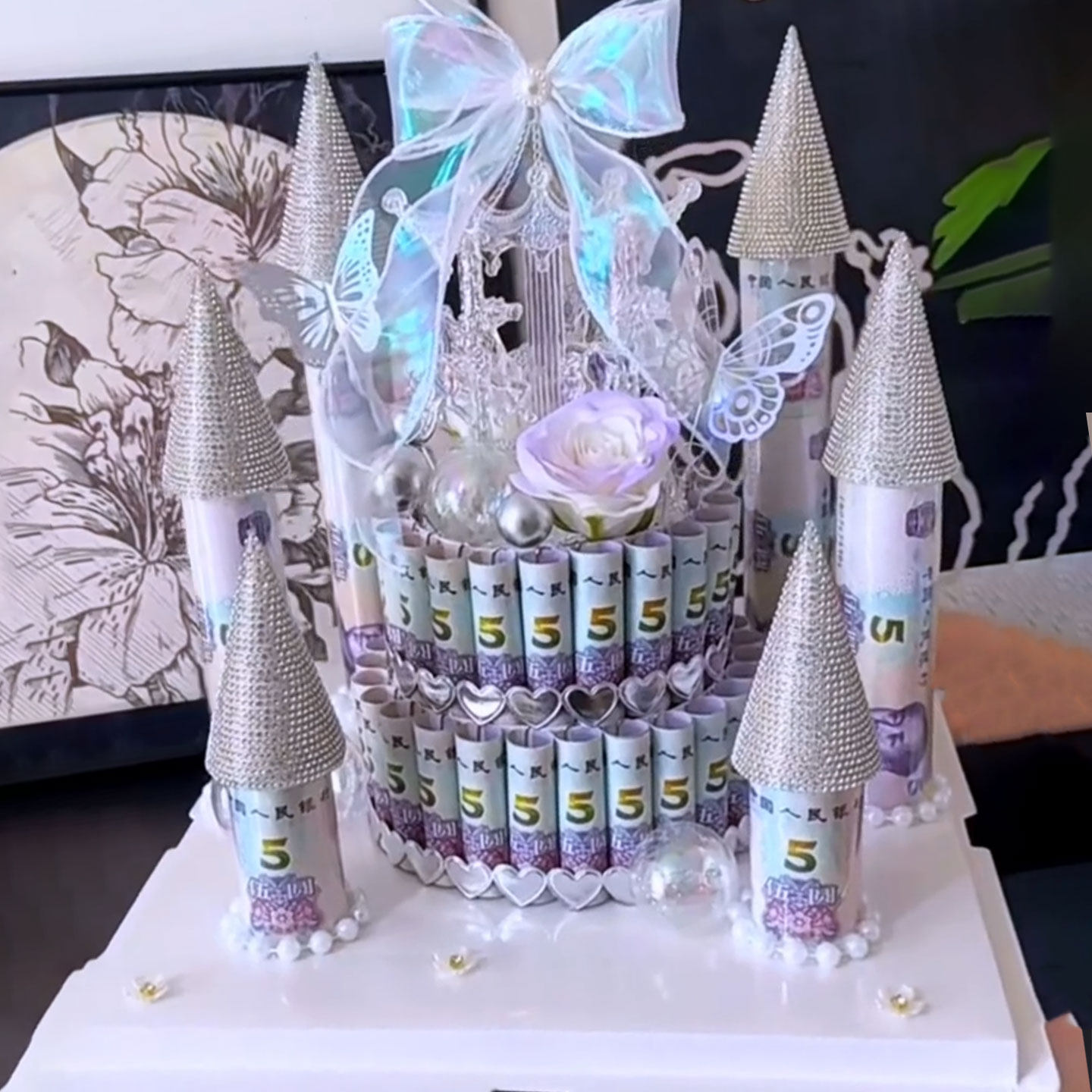 创意惊喜城堡蛋糕装饰摆件惊喜仪式感手工diy送闺蜜送朋友礼物,节庆用品/礼品,蛋糕/烘焙装饰用品,淘宝优惠券,粉丝福利购,淘宝优惠卷