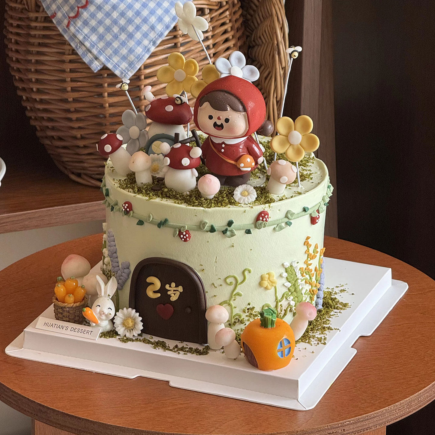 可爱采蘑菇女孩儿童生日蛋糕装饰蘑菇兔子摆件南瓜小屋花朵插件,节庆用品/礼品,蛋糕/烘焙装饰用品,淘宝优惠券,粉丝福利购,淘宝优惠卷