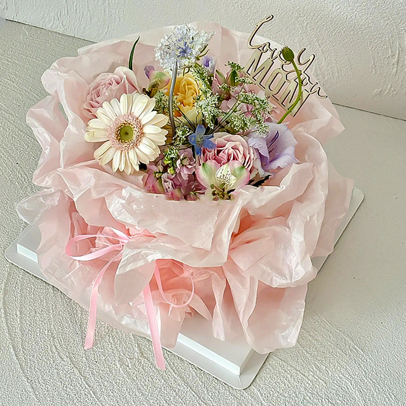 粉嫩浪漫母亲节花束蛋糕装饰雪梨纸围边木质MOM妈妈节手捧花插件,节庆用品/礼品,蛋糕/烘焙装饰用品,淘宝优惠券,粉丝福利购,淘宝优惠卷