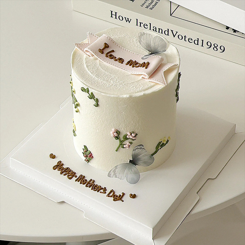 小清新母亲节快乐简约蛋糕装饰手绘横条英文梦幻色纱布艺蝴蝶插件,节庆用品/礼品,蛋糕/烘焙装饰用品,淘宝优惠券,粉丝福利购,淘宝优惠卷