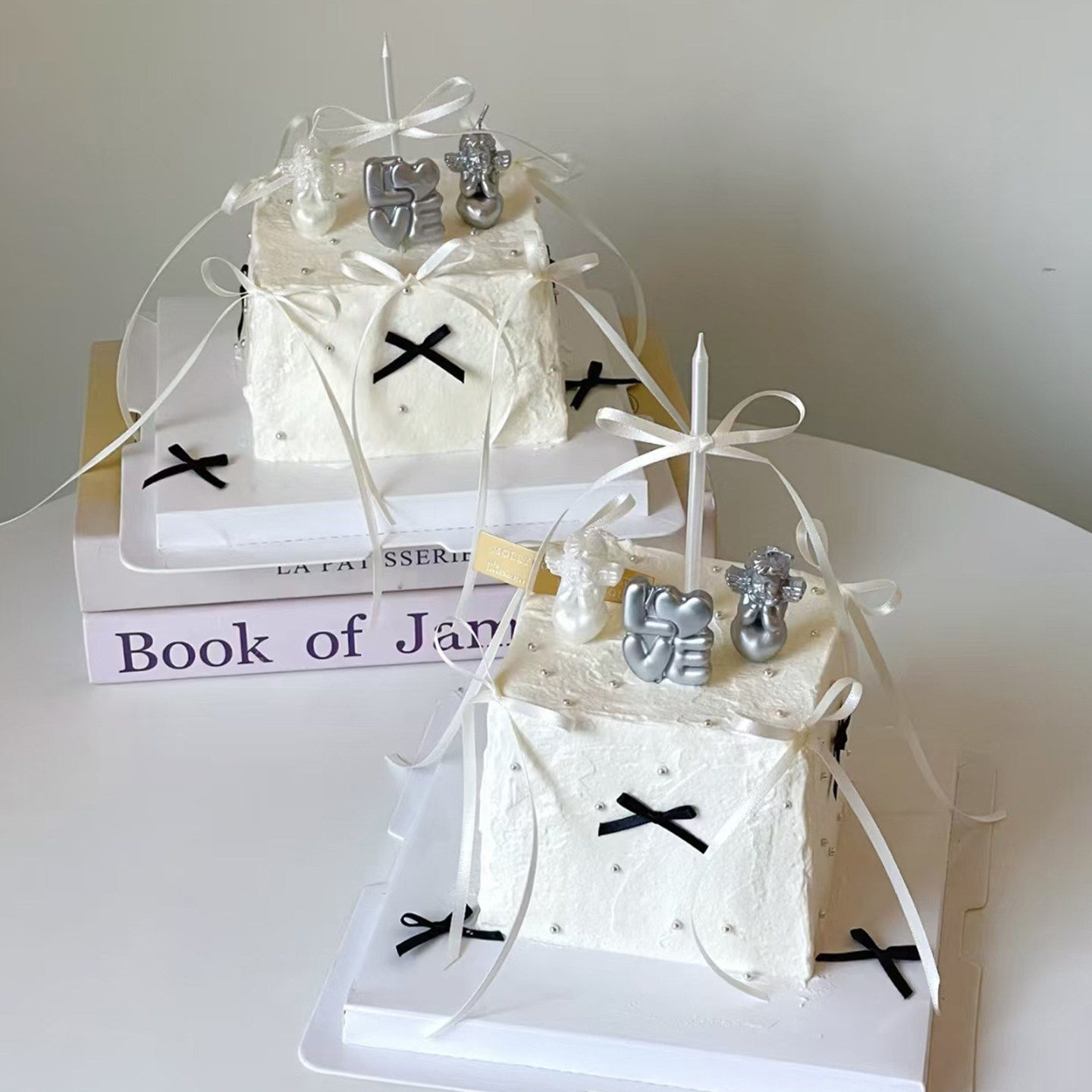 简约风2.14情人节情侣表白天使蜡烛蛋糕装饰银色LOVE爱心DIY丝带,节庆用品/礼品,蛋糕/烘焙装饰用品,淘宝优惠券,粉丝福利购,淘宝优惠卷