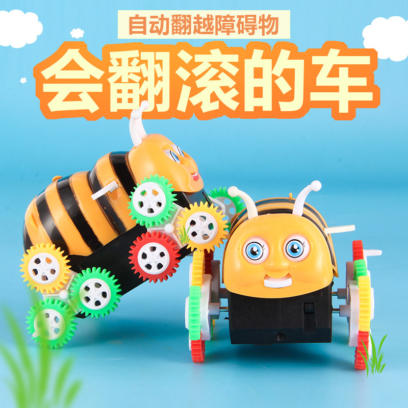 创意趣味三角轮特技车儿童电动蜜蜂翻斗车新奇特玩具车男孩3-6岁|msdalam kategori Toy/bayi/teka-teki/blok bangunan/model, elektrik/kawalan jauh/inertia/mainan lancar, elektrik/kereta kawalan jauh - dari Buy2taobao.com untuk memberikan perkhidmatan ejen Taobao profesional membeli