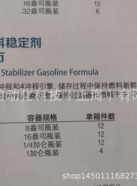 CRC 06161 船用燃料稳定剂