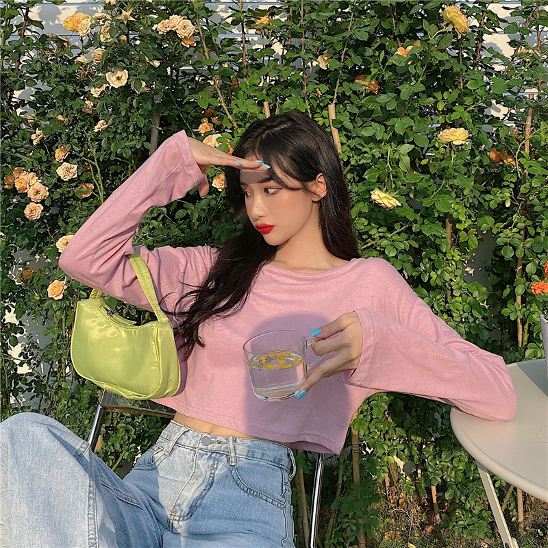 Real photo, real price, Korean version, comfortable, cool and sun proof short T-shirt in summer