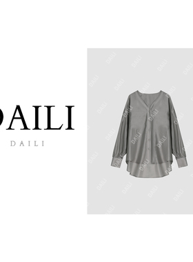 黛利时尚休闲防晒衬衫女DL2505030