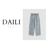 女DLYS 百搭简约潮流休闲显瘦牛仔裤 1136 时尚 黛利新款