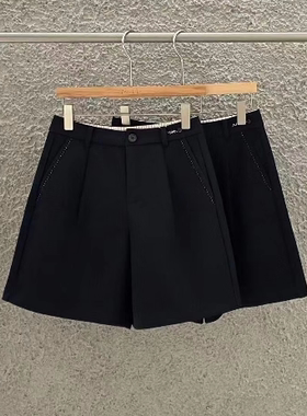 黛利新款极简短裤休闲裤女DLBYM-Z26K9903