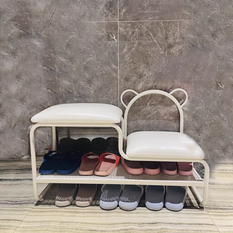网红奶油风换鞋凳轻奢鞋柜现代简约一体鞋架家用门口长条穿鞋凳子,住宅家具,换鞋凳,淘宝优惠券,粉丝福利购,淘宝优惠卷
