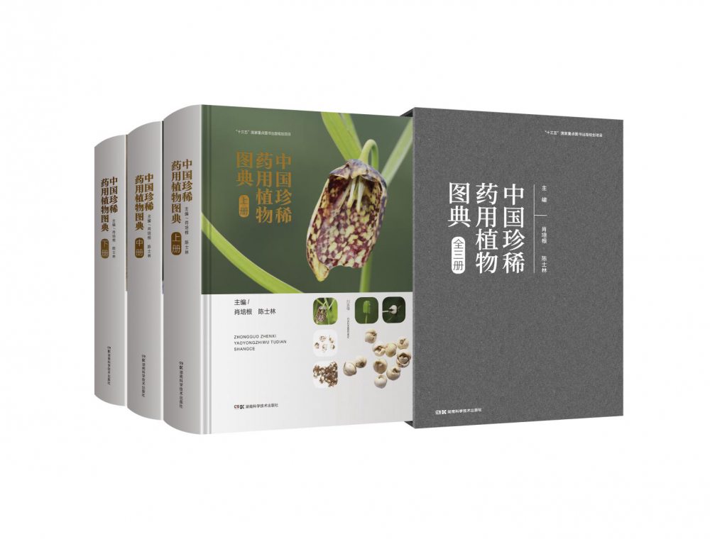 中国珍稀药用植物图典(上中下)(精)