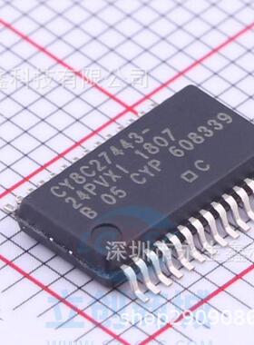 原装 | CY8C27443-24PVXI SSOP28 贴片 微控制器 集成 IC芯片