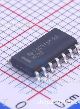 74HC02D 74HC02 SN74HC02DR SOP-14 四路2输入正与非门