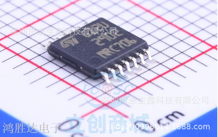 LM2902PT 丝印2902 全新ST 运算放大器 IC芯片 贴片 TSSOP14