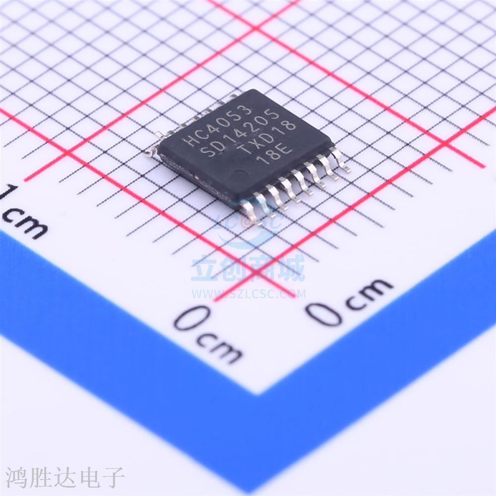 74系列逻辑芯片 74HC4053PW,118 编带 TSSOP-16 原装现货