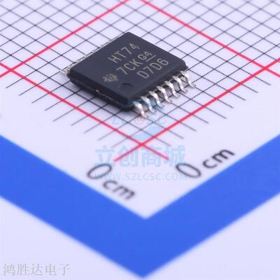 74系列逻辑芯片 SN74HCT74PWR 编带 TSSOP-14 原装现货 假一赔十