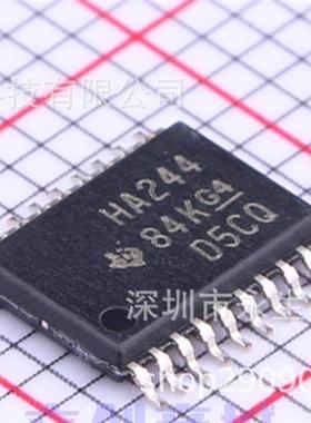 原装正品 SN74AHC244PWR 丝印HA244 TSSOP20 缓冲器,非反向