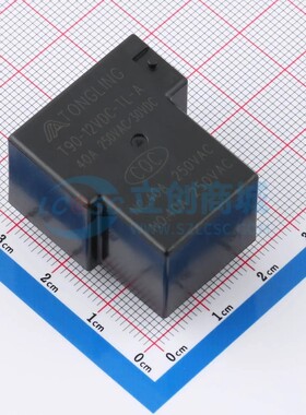 T90-12VDC-TL-A4pin40A TLrelay(通灵) 插件 现货
