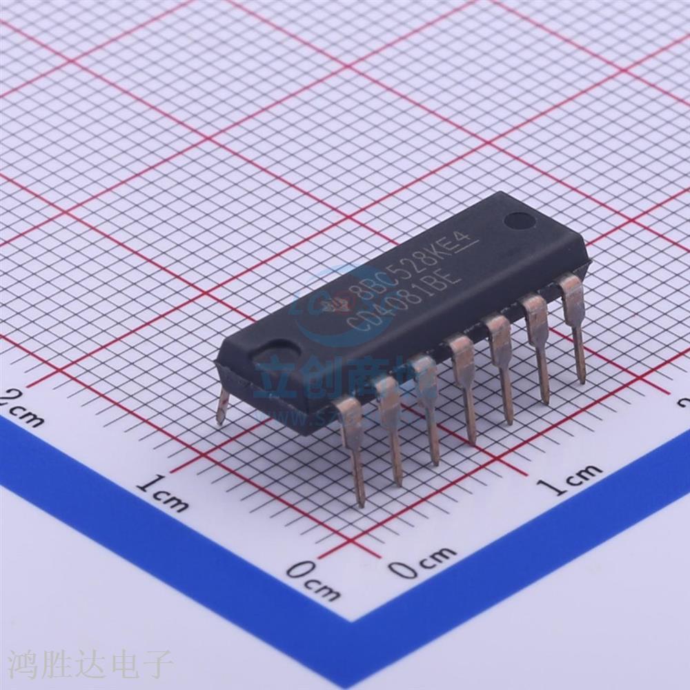 4000系列逻辑芯片 CD4081BE DIP-14 原装现货 假一赔十