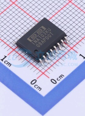 INA103KU TI(德州仪器) SOIC-16-300mil 现货