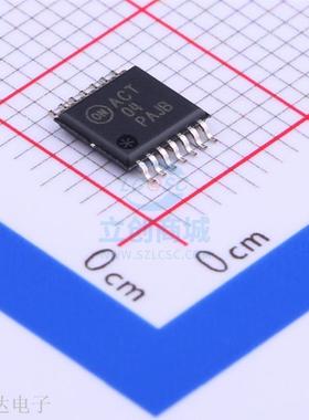 74系列逻辑芯片 74ACT04MTCX TSSOP-14 原装现货 假一赔十