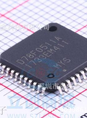 UPD78F0511AGB-GAF-AX D78F0511A 单片机 QFP-44全新原装