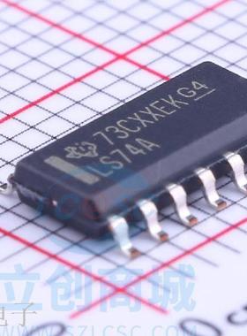 74LS74A SN74LS74ADR 逻辑芯片 SOP窄体3.9MM 全新原装