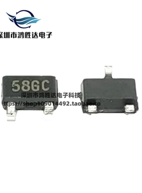 ME6206A25M3G SOT-23 大电流 6206A-2.5V 丝印：58GC 稳压芯片